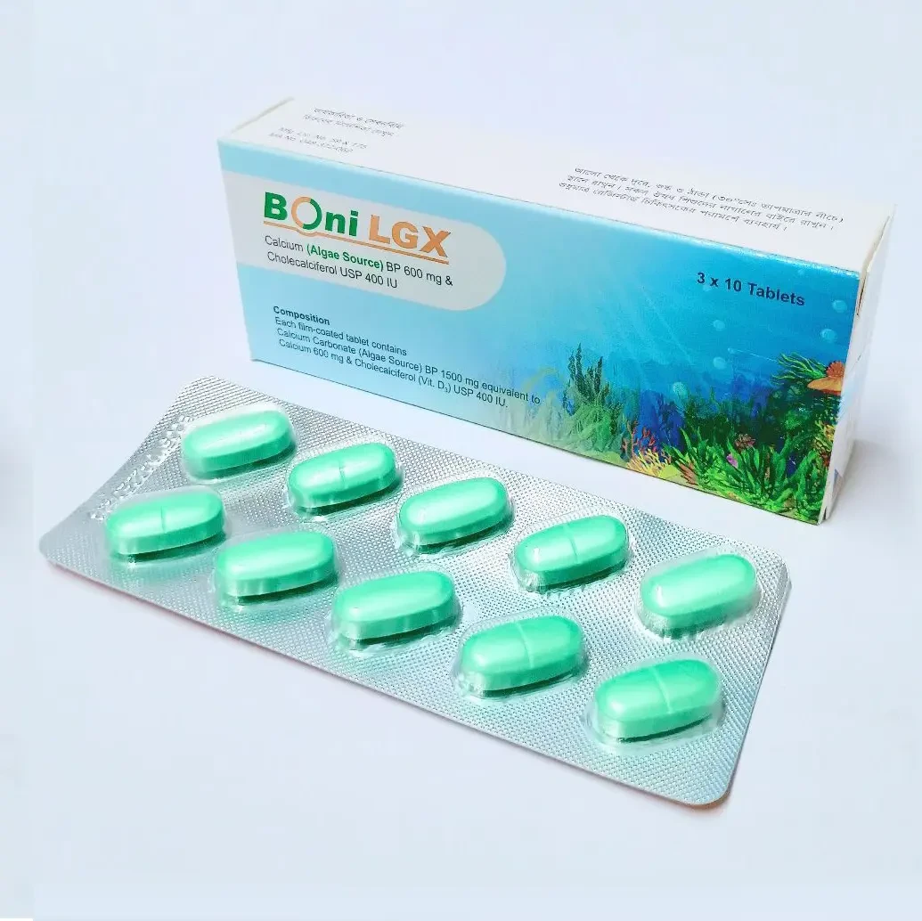 Boni LGX 600 mg+400 IU Tablet
