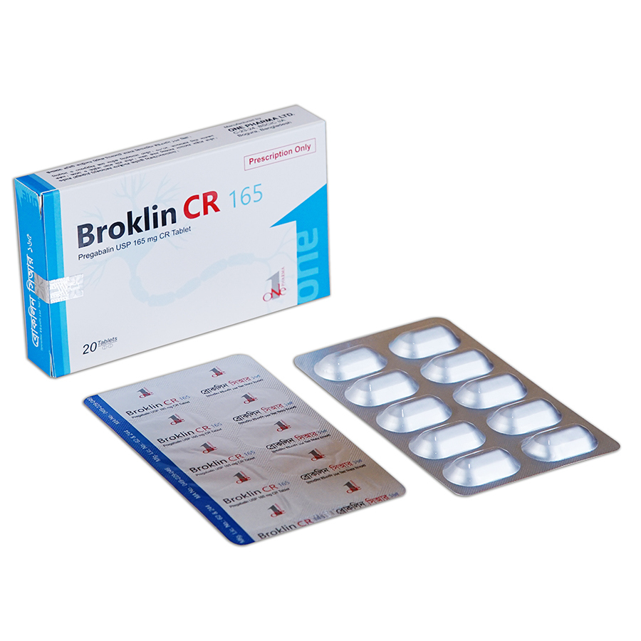 Broklin CR 165 mg Tablet (Controlled Release)