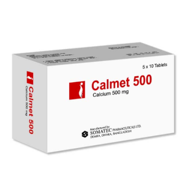 Calmet 500 mg Tablet Calmet 500 mg Tablet