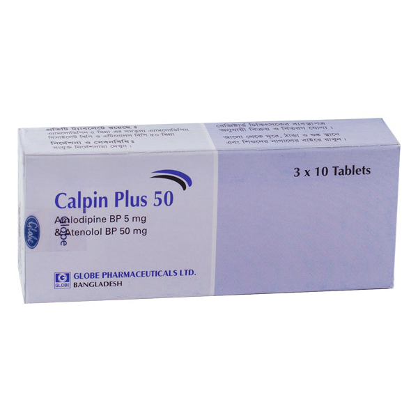Calpin Plus 5 mg+50 mg Tablet