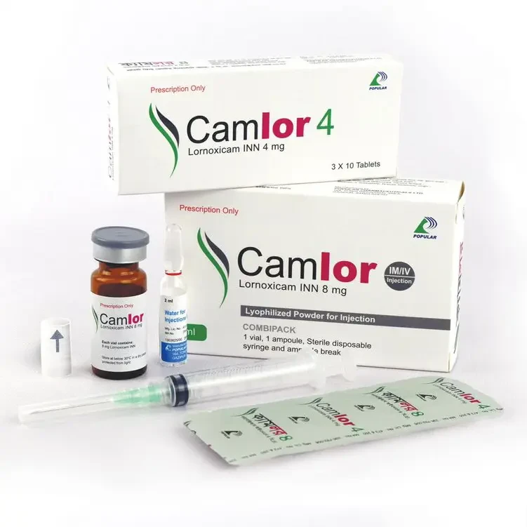 Camlor 8 mg/2 ml IM/IV Injection