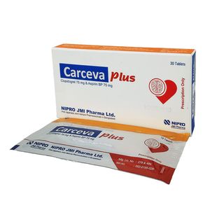 Carceva Plus 75 mg+75 mg Tablet