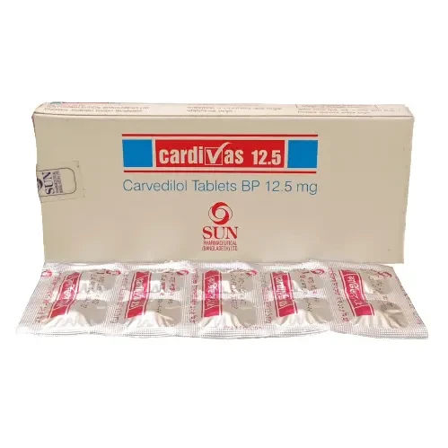 Cardivas 12.5 mg Tablet Cardivas 12.5 mg Tablet
