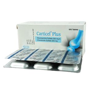 Carticel Plus 250 mg+200 mg Tablet