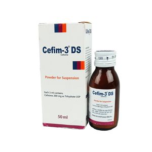 Cefim-3 DS 200 mg/5 ml Powder for Suspension Cefim-3 DS 200 mg/5 ml Powder for Suspension