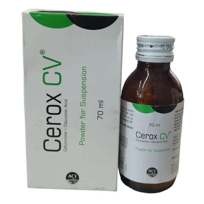 Cerox CV (125 mg+31.25 mg)/5 ml Powder for Suspension Cerox CV (125 mg+31.25 mg)/5 ml Powder for Suspension