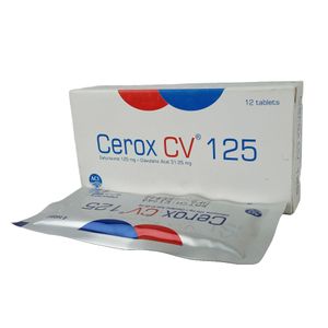 Cerox CV 125 mg+31.25 mg Tablet Cerox CV 125 mg+31.25 mg Tablet