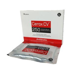 Cerox CV 250 mg+62.5 mg Tablet Cerox CV 250 mg+62.5 mg Tablet
