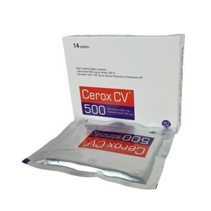 Cerox CV 500 mg+125 mg Tablet Cerox CV 500 mg+125 mg Tablet