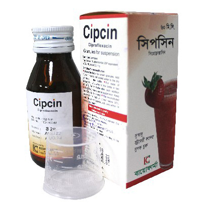 Cipcin 250 mg/5 ml Powder for Suspension