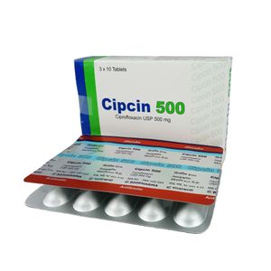 Cipcin 500 mg Tablet Cipcin 500 mg Tablet