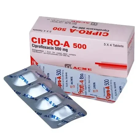 Cipro-A 500 mg Tablet Cipro-A 500 mg Tablet