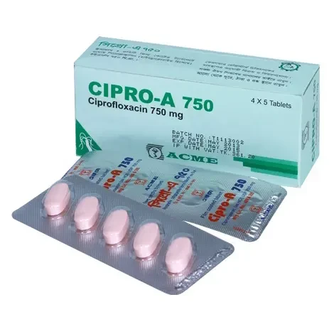 Cipro-A 750 mg Tablet Cipro-A 750 mg Tablet