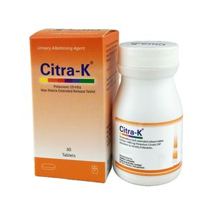 Citra-K 1080 mg Extended-Release Tablet (Wax Matrix) Citra-K 1080 mg Extended-Release Tablet (Wax Matrix)