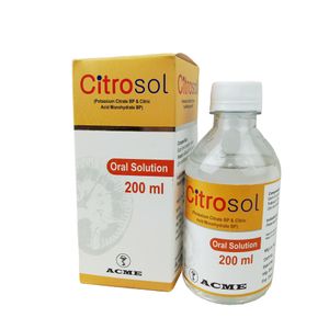 Citrosol (1500 mg+250 mg)/5 ml Oral Solution Citrosol (1500 mg+250 mg)/5 ml Oral Solution