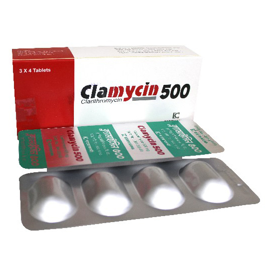 Clamycin 500 mg Tablet Clamycin 500 mg Tablet