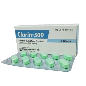 Clarin 500 mg Tablet Clarin 500 mg Tablet