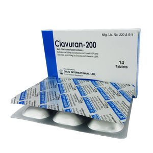 Clavuran 200 mg+125 mg Tablet Clavuran 200 mg+125 mg Tablet