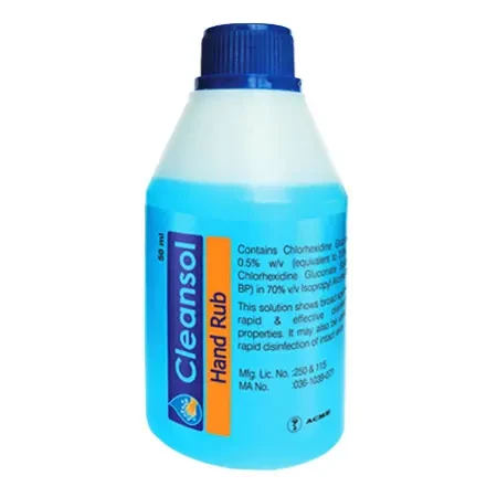 Cleansol 0.5%+70% Hand Rub Cleansol 0.5%+70% Hand Rub