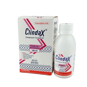 Clindax 75 mg/5 ml Powder for Suspension Clindax 75 mg/5 ml Powder for Suspension