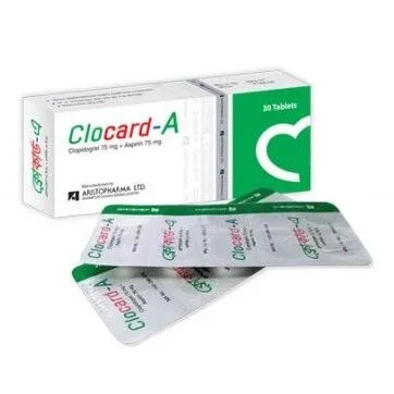 Clocard-A 75 mg+75 mg Tablet