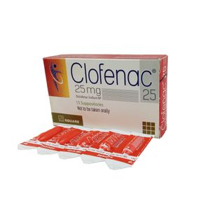 Clofenac 25 mg Suppository Clofenac 25 mg Suppository