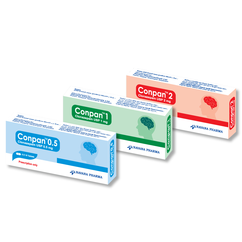 Conpan 0.5 mg Tablet
