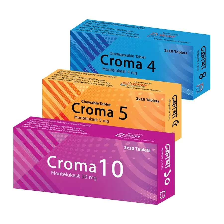 Croma 4 mg Dispersible Tablet