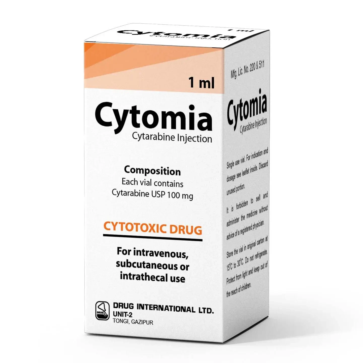 Cytomia 100 mg/vial IV Infusion