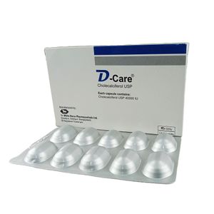 D-Care 40000 IU Capsule