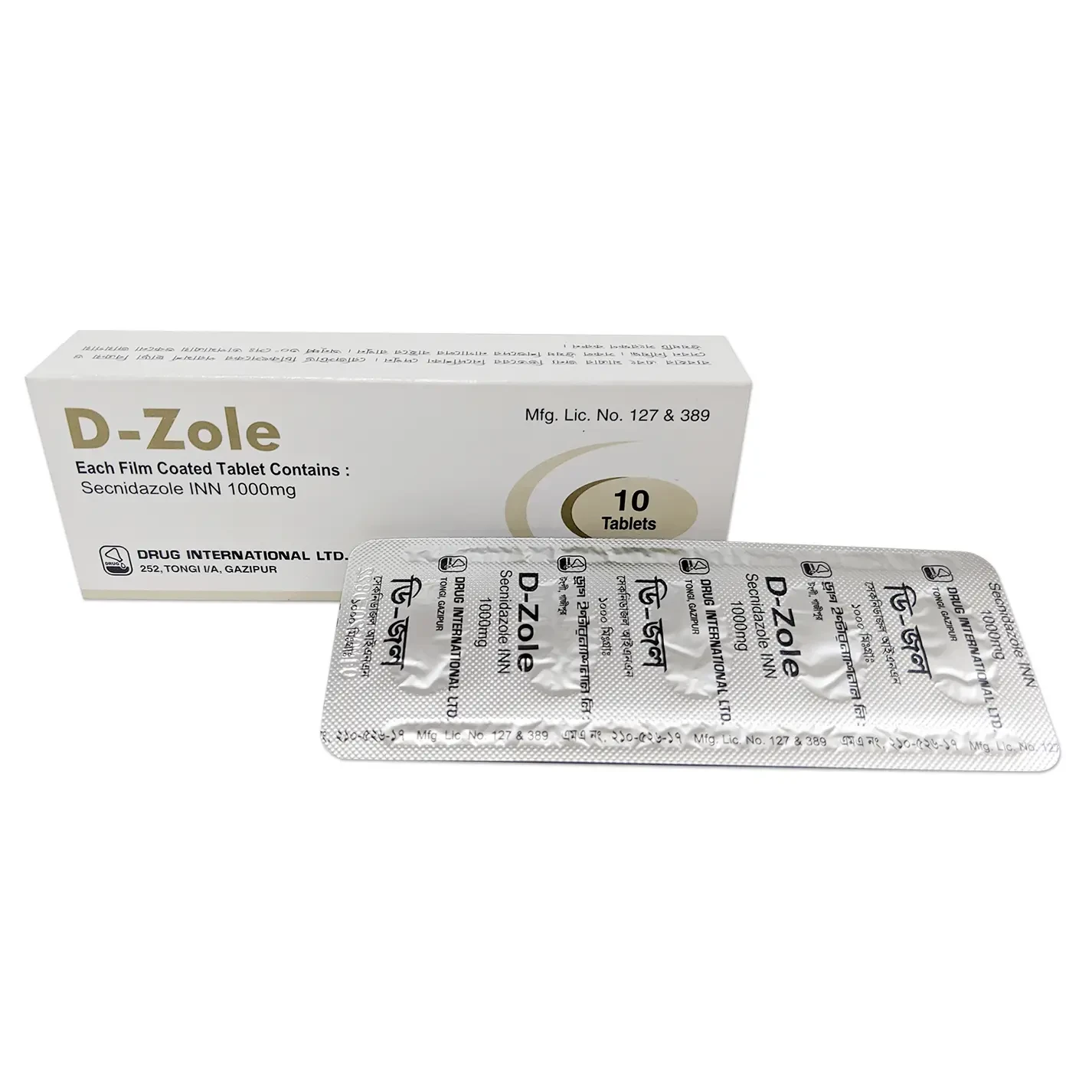 D-Zole 1000 mg Tablet D-Zole 1000 mg Tablet