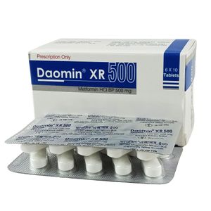 Daomin XR 500 mg Tablet (Extended Release) Daomin XR 500 mg Tablet (Extended Release)