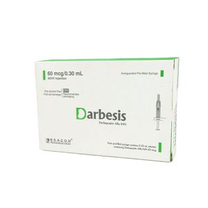 Darbesis 60 mcg/0.3 ml SC Injection Darbesis 60 mcg/0.3 ml SC Injection