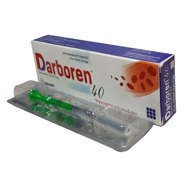 Darboren 40 mcg/0.4 ml SC Injection Darboren 40 mcg/0.4 ml SC Injection