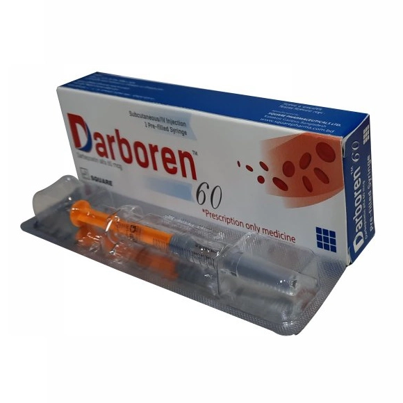 Darboren 60 mcg/0.3 ml SC Injection Darboren 60 mcg/0.3 ml SC Injection