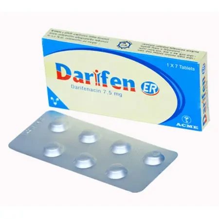 Darifen ER 7.5 mg Tablet (Extended Release) Darifen ER 7.5 mg Tablet (Extended Release)
