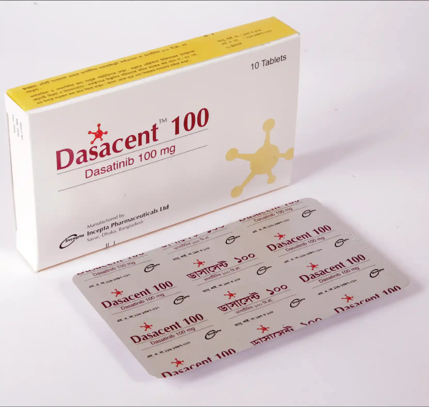 Dasacent 100 mg Tablet Dasacent 100 mg Tablet