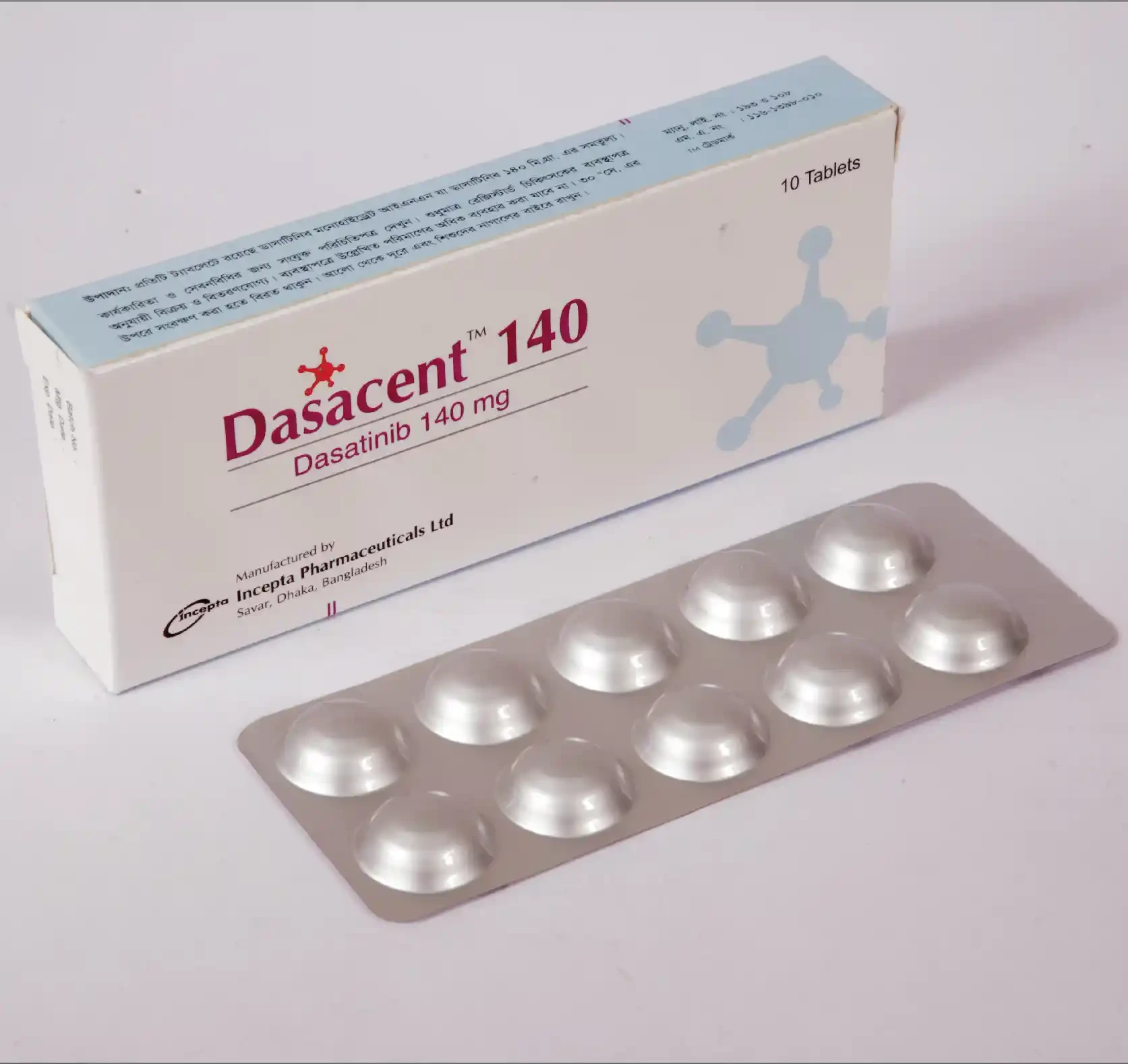 Dasacent 140 mg Tablet Dasacent 140 mg Tablet
