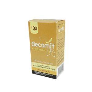 Decomit 50 mcg/puff Inhaler Decomit 50 mcg/puff Inhaler
