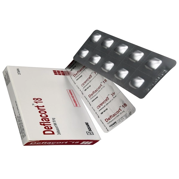Deflacort 18 mg Tablet Deflacort 18 mg Tablet
