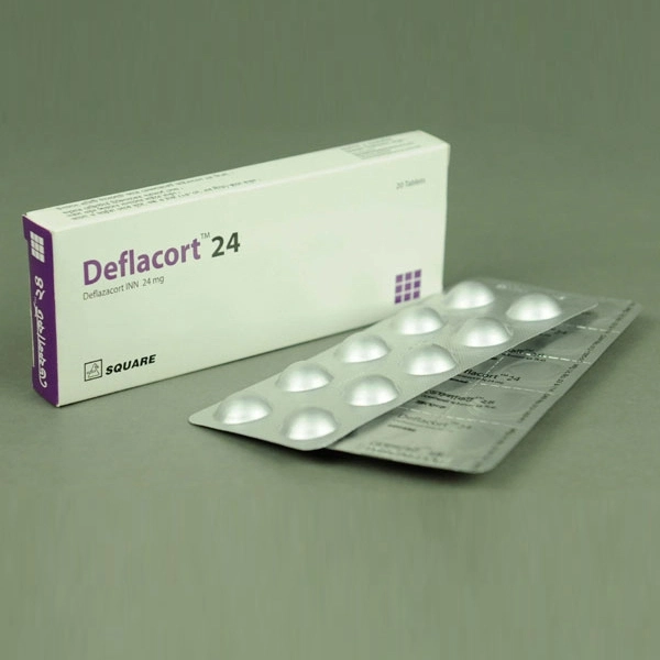 Deflacort 24 mg Tablet Deflacort 24 mg Tablet