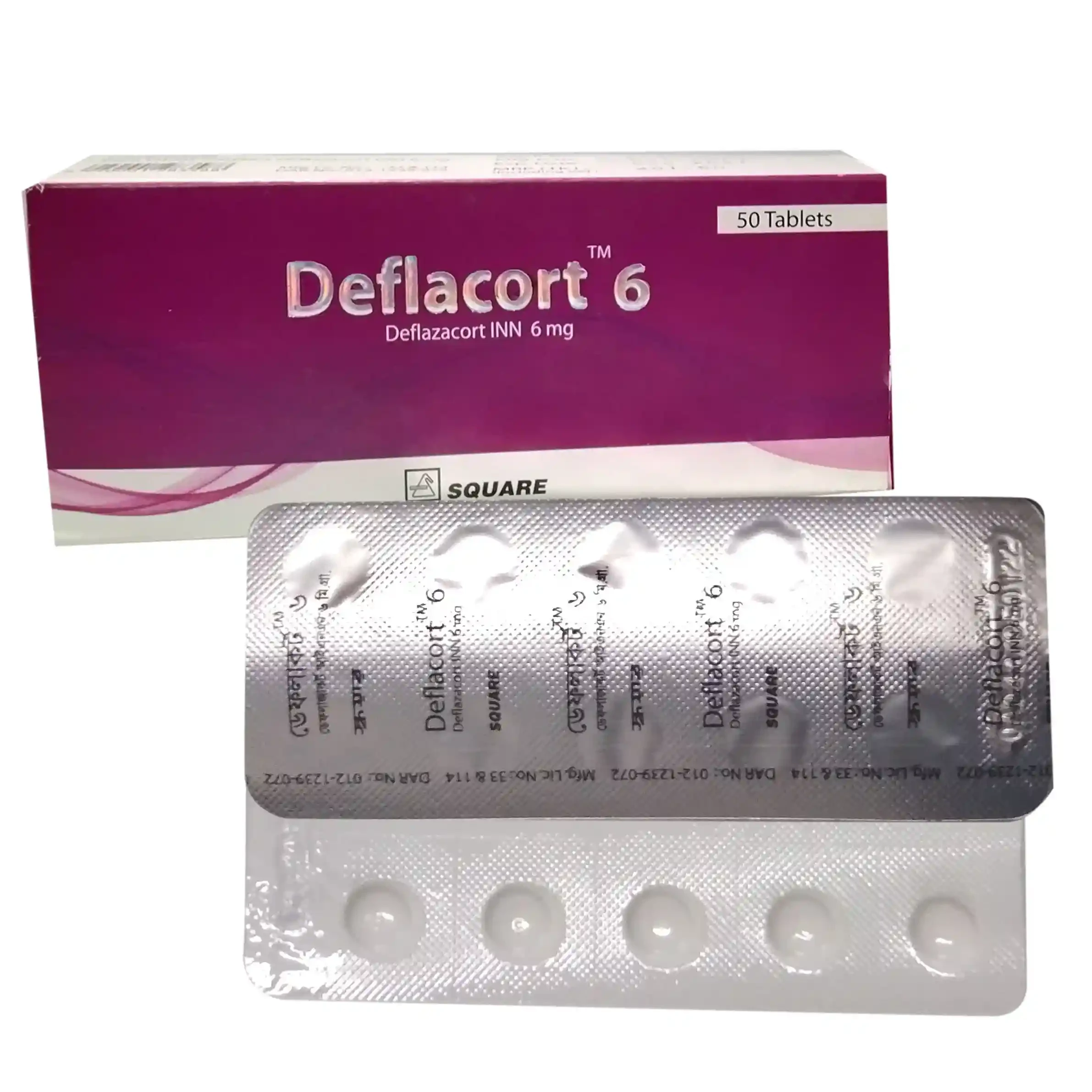 Deflacort 6 mg Tablet Deflacort 6 mg Tablet