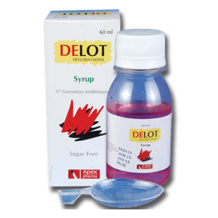Delot 2.5 mg/5 ml Syrup Delot 2.5 mg/5 ml Syrup