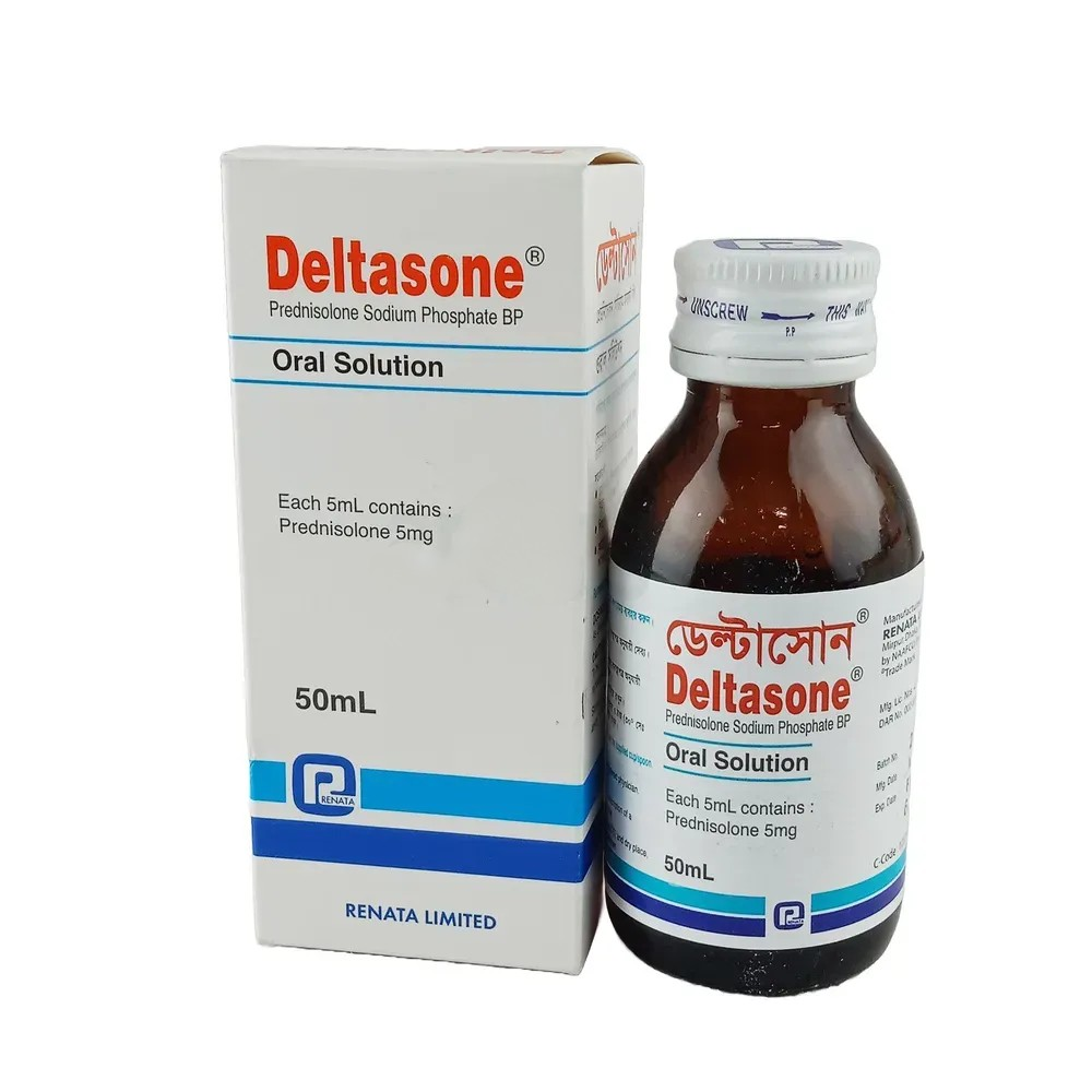 Deltasone 5 mg/5 ml Oral Solution Deltasone 5 mg/5 ml Oral Solution