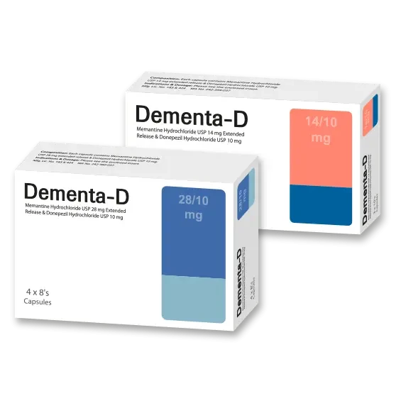 Dementa-D 14 mg+10 mg Capsule (Extended Release) Dementa-D 14 mg+10 mg Capsule (Extended Release)