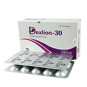 Dexlion 30 mg Capsule (Enteric Coated Pellets) Dexlion 30 mg Capsule (Enteric Coated Pellets)