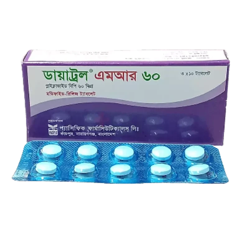 Diatrol MR 60 mg Tablet (Modified Release)