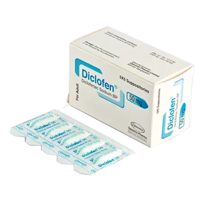 Diclofen 50 mg Suppository Diclofen 50 mg Suppository