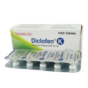 Diclofen K 50 mg Tablet