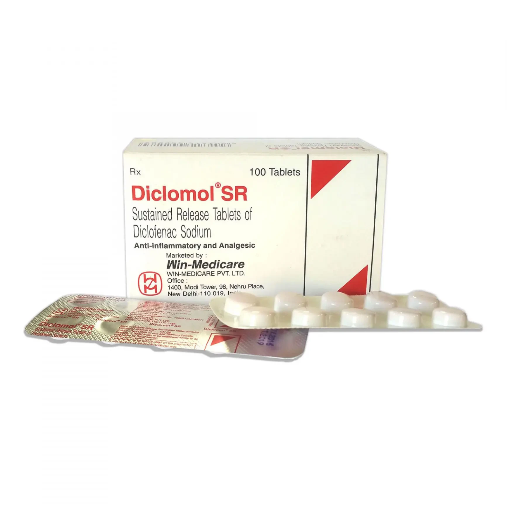 Diclomol SR 100 mg Tablet (Sustained Release) Diclomol SR 100 mg Tablet (Sustained Release)